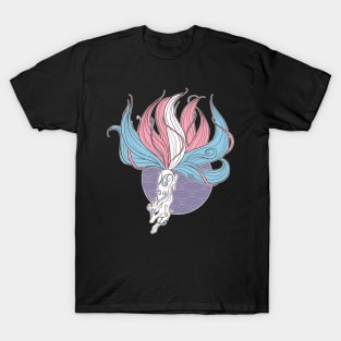 Transgender Pride Kitsune T-Shirt